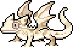 Crested Dragon White Adult F Sprite.png