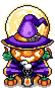 Pumpkin Witch Trophy Village Decor.png