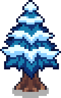 Snowy Pine Tree Village Decor.png