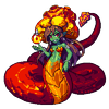 Chaos Queen's Snake Enemy Sprite.png