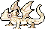 Crested Dragon White Adult F Sprite.png
