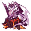 Chaos Fire Red Stone Enemy Sprite.png