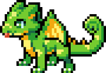 Chameleon Dragon Default Hatchling M Sprite.png