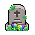 Rainbow Garden Tombstone